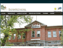 Tablet Screenshot of municipalite-inverness.com